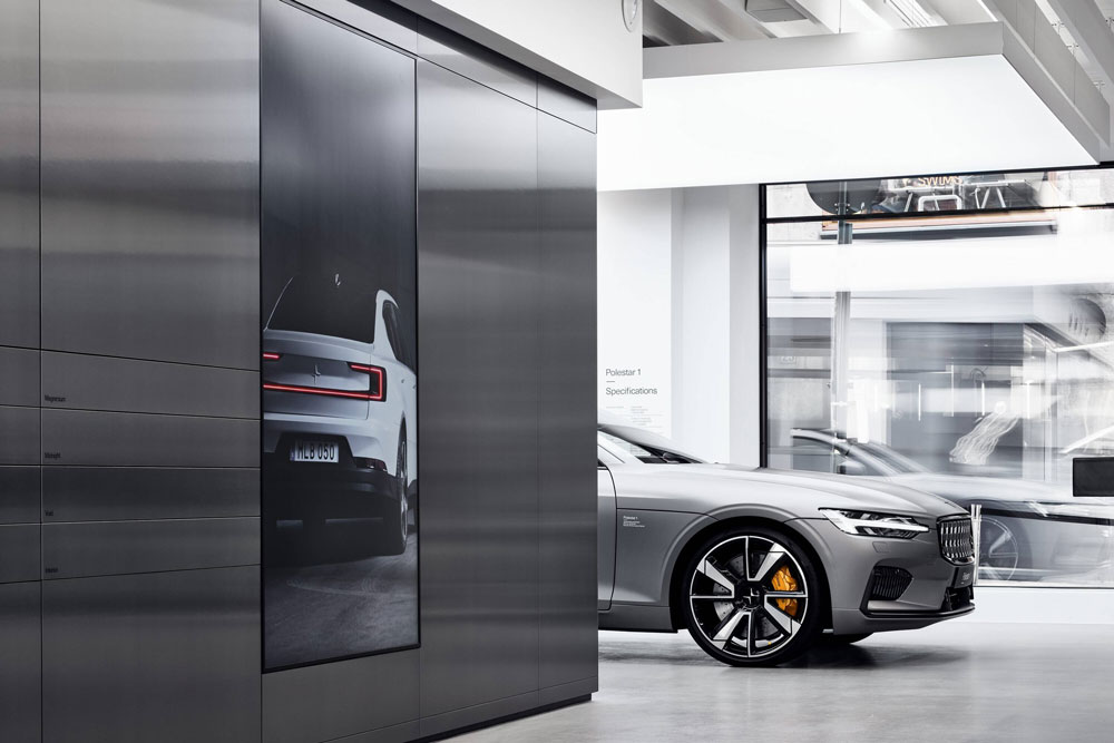 Polestars showroom