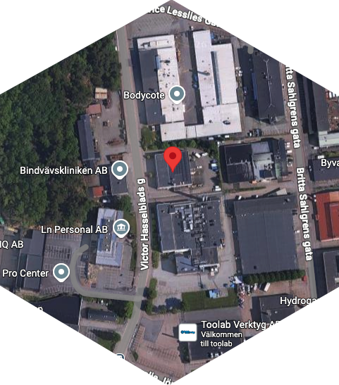 Printscreen från karta