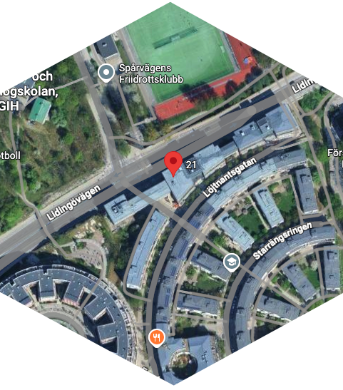 Printscreen från karta